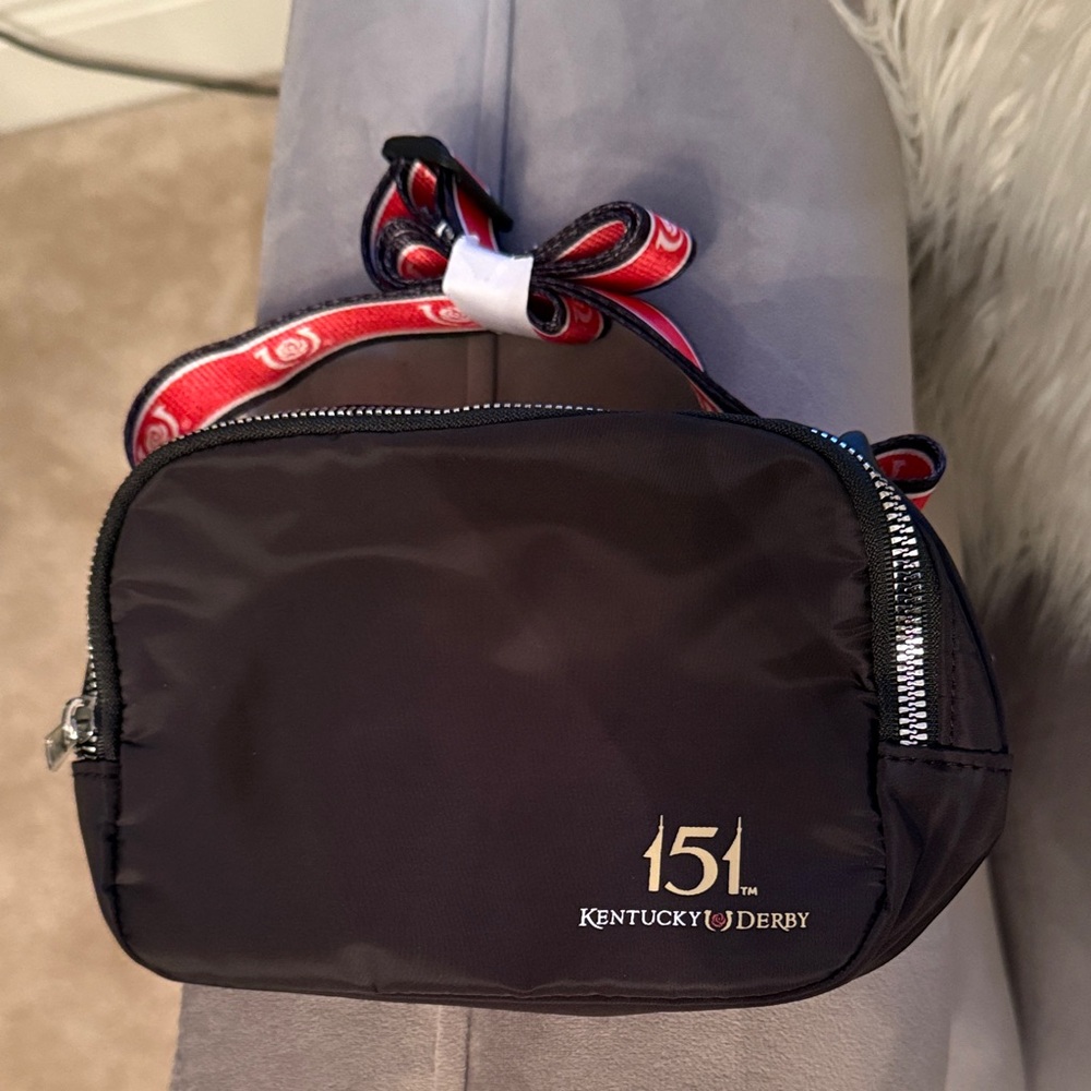 Kentucky Derby 151 Black Crossbody Bag